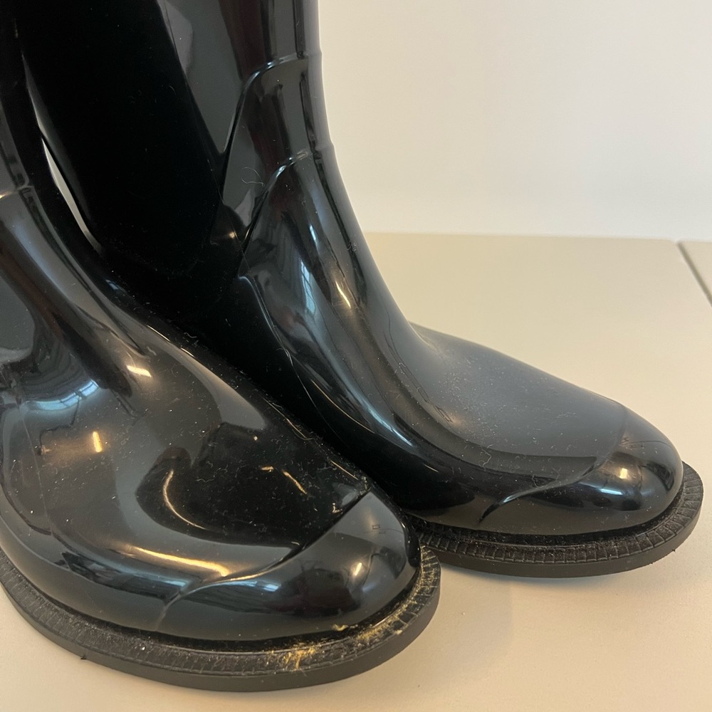 Authentic Burberry rain boots cross hills house women size 36